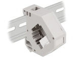 Delock Hutschienenadapter mit Keystone USB 2.0 Typ-A Buchse zu USB 2.0 Typ-A Buchse