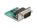 Delock USB auf RS-232 Konverter FTDI FT231XS USB 2.0 Pfostenstecker zu D-Sub 9 Stecker Kabel 30 cm