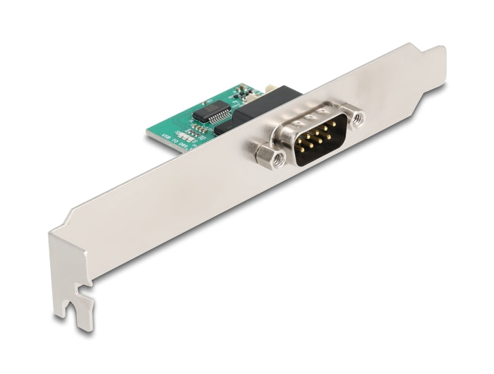 Delock USB auf RS-232 Konverter FTDI FT231XS USB 2.0 Pfostenstecker zu D-Sub 9 Stecker mit Standard Blende und Kabel 30 cm