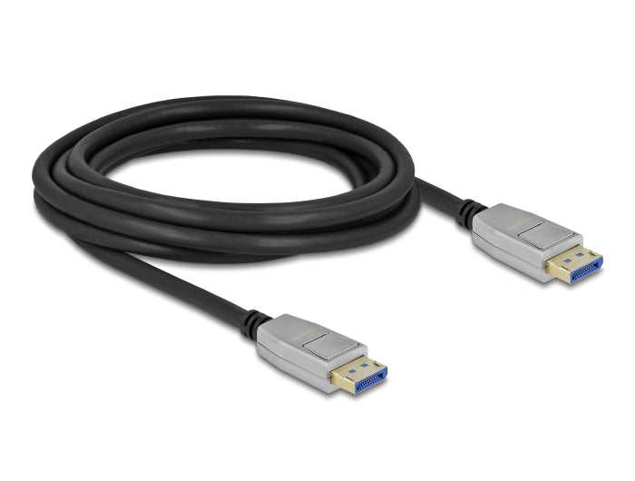 Delock DisplayPort Kabel 10K 60 Hz 54 Gbps Metallgehäuse 3 m