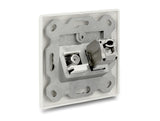 Delock Keystone Anschlussdose 2 Port