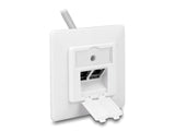 Delock Keystone Anschlussdose 2 Port kompakt