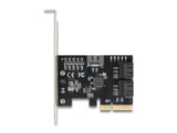 Delock PCI Express x4 Karte zu 5 Port SATA Kontroller - Low Profile Formfaktor