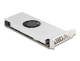 Delock PCI Express x16 Karte zu 2 x USB 20 Gbps USB Type-C™ Dual Channel mit Lüfter und Kühlkörper im Low Profile Formfaktor