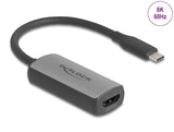 Delock USB Type-C™ Adapter zu HDMI (DP Alt Mode) 8K 60 Hz mit HDR und HDCP