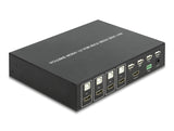 Delock KVM 4 in 1 Multiview Switch 4 x HDMI mit USB 2.0