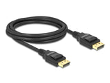 Delock Kabel DisplayPort 1.2 Stecker > DisplayPort Stecker 4K 2 m