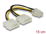 Delock Stromkabel für PCI Express Karten 15 cm