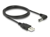 Delock Kabel USB Power > DC 5,5 x 2,1 mm Stecker 90° 1,5 m