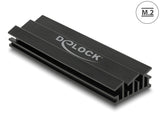 Delock Kühlkörper 70 mm für M.2 Modul schwarz