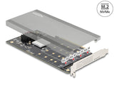Delock PCI Express x16 Karte zu 4 x intern NVMe M.2 Key M