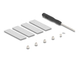 Delock PCI Express x16 Karte zu 4 x intern NVMe M.2 Key M