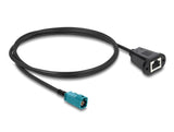 Delock Kabel HSD Z Stecker zu RJ45 Buchse 1 m