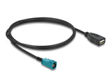 Delock Kabel HSD Z Stecker zu USB 2.0 Typ-A Buchse 1 m