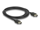 Delock Ultra High Speed HDMI Kabel 48 Gbps 8K 60 Hz schwarz 2 m zertifiziert