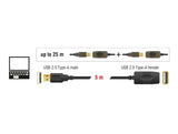 Delock Kabel USB 2.0 Verlängerung, aktiv 5 m