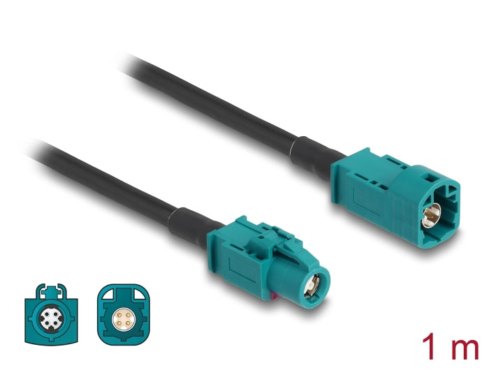 Delock Kabel HSD Z Stecker zu HSD Z Buchse 1 m