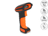 Delock Industrie Barcode Scanner 1D und 2D für 2,4 GHz, Bluetooth oder USB