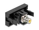 Delock Easy 45 Modul Cinch Buchse zu Cinch Buchse gelb / schwarz
