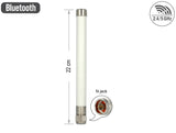 Delock WLAN 802.11 ac/a/b/g/n Antenne N Stecker 4,5 - 7,0 dBi 22 cm omnidirektional starr outdoor weiß