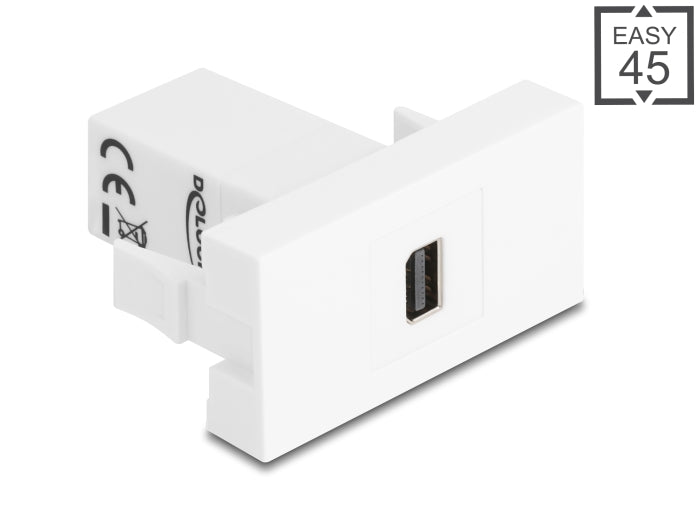 Delock Easy 45 Modul mini DisplayPort Buchse zu mini DisplayPort Buchse