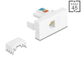 Delock Easy 45 Modul RJ12 Buchse zu LSA UTP weiß