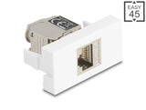 Delock Easy 45 Modul RJ45 Buchse zu LSA Cat.6A mit LED