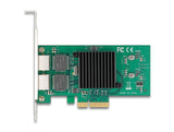 Delock PCI Express x4 Netzwerkkarte Gigabit LAN 2 x RJ45 i82576
