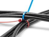 Delock Kabelbinder Befestigungskupplung D 12 x H 8 mm 90° drehbar schwarz 100 Stück