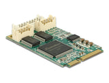 Delock Modul MiniPCIe I/O PCIe full size 2 x Seriell RS-232 + 1 x Parallel