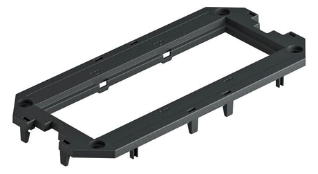 BETTERMANN Abdeckplatte PA 165mm 13fÖffn UT3 P3 sw RM45