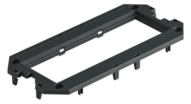 BETTERMANN Abdeckplatte PA 165mm 13fÖffn UT3 P3 sw RM45
