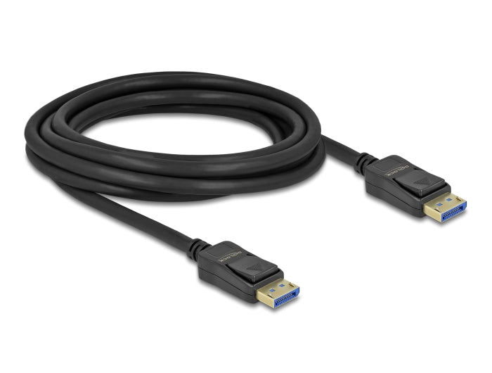 Delock DisplayPort Kabel 10K 60 Hz 54 Gbps Kunststoffgehäuse 3 m