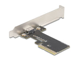 Delock PCI Express x4 Karte zu 1 x extern OCuLink SFF-8612 - Low Profile Formfaktor