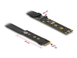 Delock Riser Karte M.2 Key M Verlängerung NVMe mit 20 cm Kabel