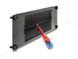 Delock 10″ Kabelmanagement Bürstenleiste 2 HE schwarz