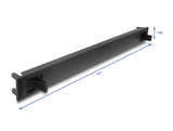 Delock 19″ 1 HE Blindpanel ABS Kunststoff mit Einrastfunktion (Snap-In) schwarz
