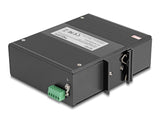 Delock Industrie Gigabit Ethernet Switch 8 Port RJ45 für Hutschiene