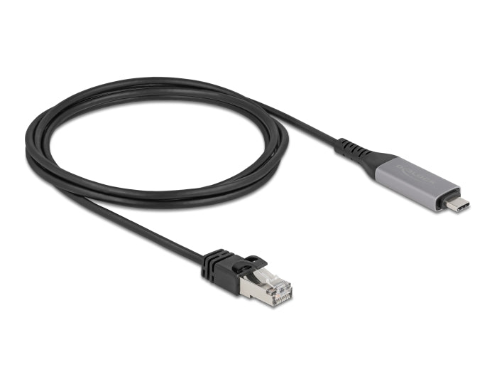 Delock USB LAN Kabel USB Type-C™ zu RJ45 Gigabit Ethernet 2 m