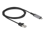 Delock USB LAN Kabel USB Type-C™ zu RJ45 Gigabit Ethernet 2 m
