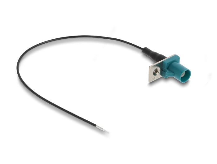 Delock Antennenkabel FAKRA Z Stecker zu offenen Kabelenden 1,13 - 20 cm 1 vorgestanztes Loch
