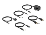Delock DisplayPort 1.4 KVM Switch 8K 60 Hz mit USB 5 Gbps und Audio