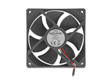 Delock Axiallüfter 12 V DC, 92 x 92 x 25 mm schwarz