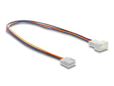 Delock Lüfter Verlängerungskabel PWM Stecker zu Buchse 4 Pin, Steckerlänge 13 mm, 30 cm