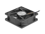 Delock Axiallüfter 24 V DC, 80 x 80 x 25 mm schwarz
