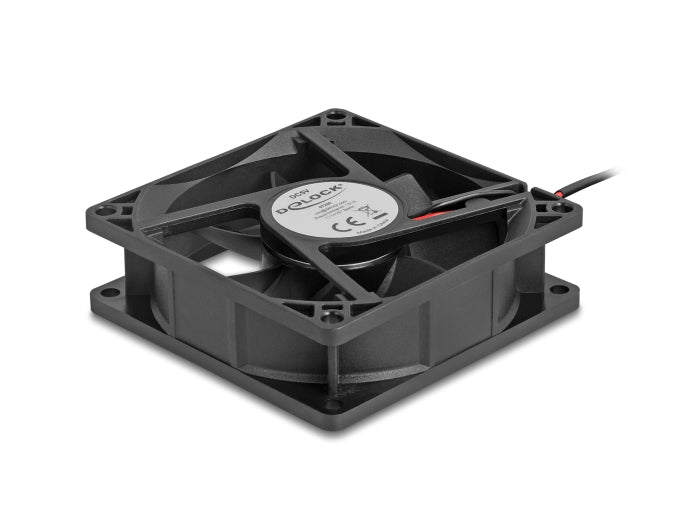 Delock Axiallüfter 5 V DC, 80 x 80 x 25 mm schwarz