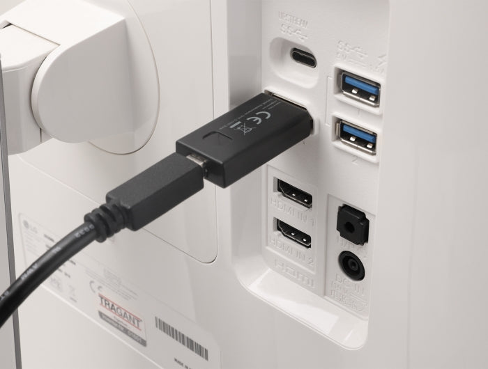 Delock DisplayPort zu Mini DisplayPort Adapter 8K mit HDR und HDCP Unterstützung - bidirektional