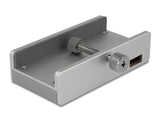 Delock Externer USB 3.0 4 Port Hub mit Feststellschraube