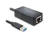 Delock USB Typ-A Netzwerk Adapter Gigabit LAN 1 x RJ45 ASIX