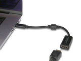 Delock USB Type-C™ Adapter zu HDMI (DP Alt Mode) 8K 60 Hz mit HDR und HDCP schwarz